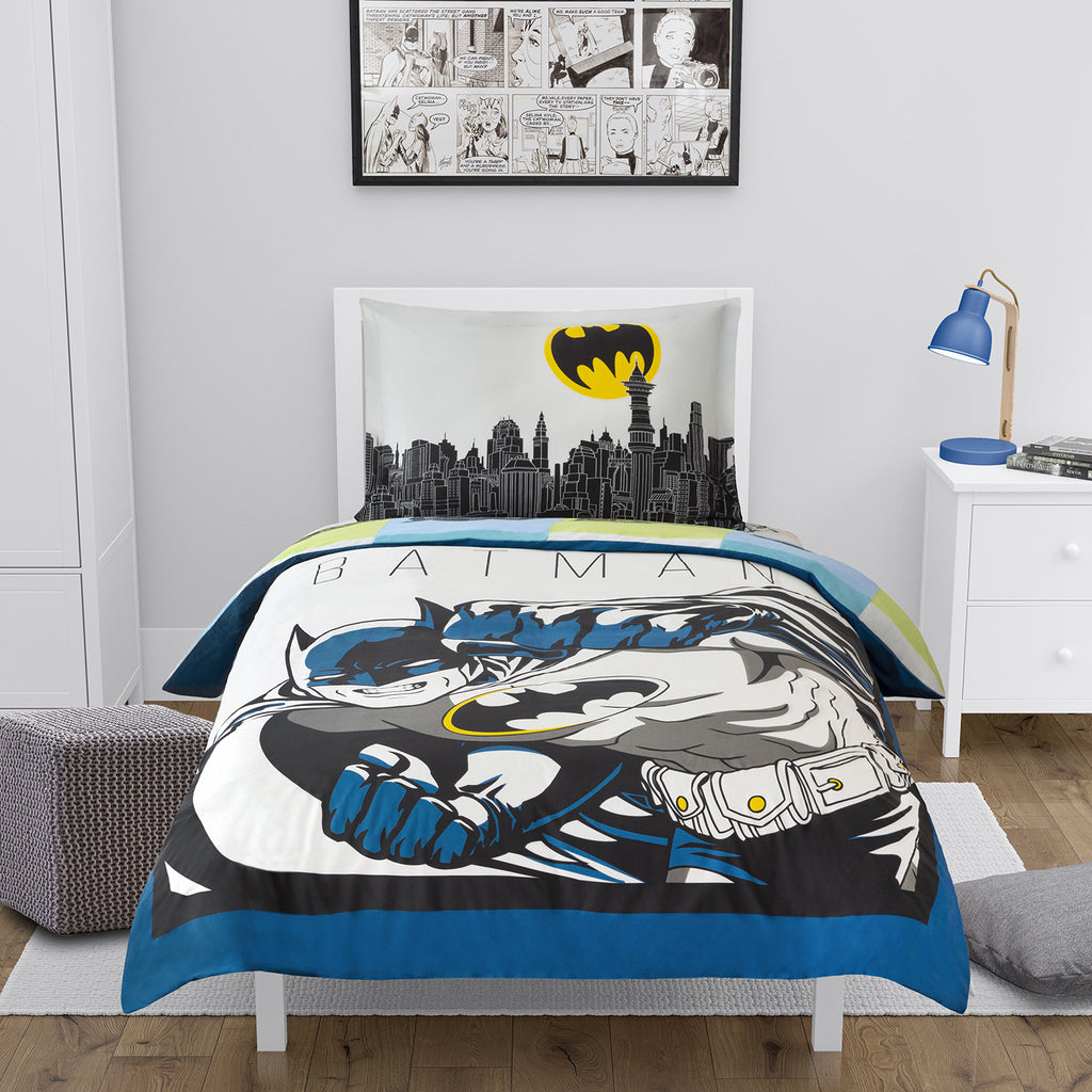 BATMAN Classic Tv Classic Duo Coperta super morbida al tatto setoso – 152 x 127 cm BATMAN Classic Tv Classic Duo Coperta super morbida al tatto setoso – 152 x 127 cm