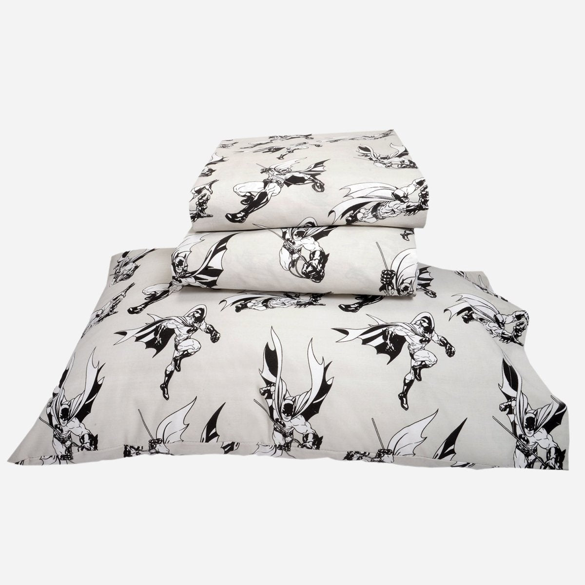 Organic Cotton Batman™ 4-Piece Sheet Set & 2 Pillowcases - Full - Childrens Bedding, Kids Bedding, Morning Bird Bed & Bath