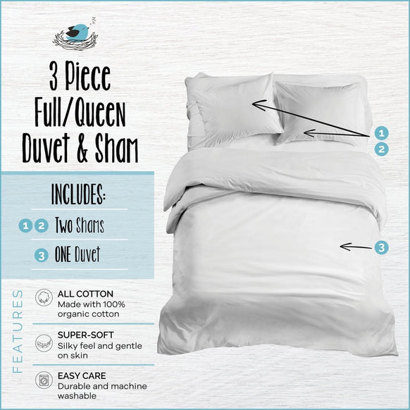 Organic Cotton PAW Patrol™ Duvet Cover & 2 Shams - Full/Queen - Childrens Bedding, Kids Bedding, Morning Bird Bed & Bath