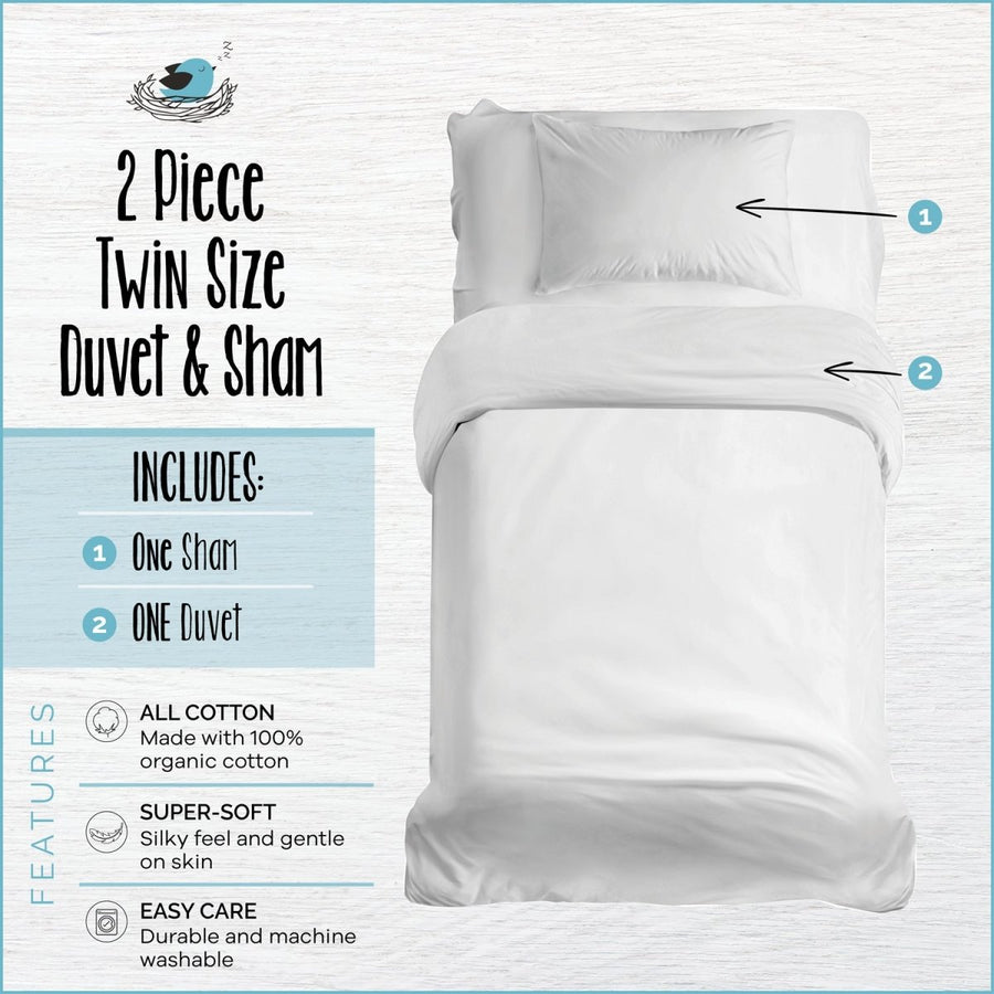 Organic Cotton PAW Patrol Duvet Cover 1 Sham Twin