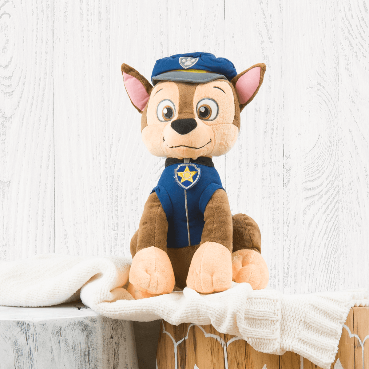 PAW Patrol Pillow Buddy - Chase - Childrens Bedding, Kids Bedding, Morning Bird Bed & Bath