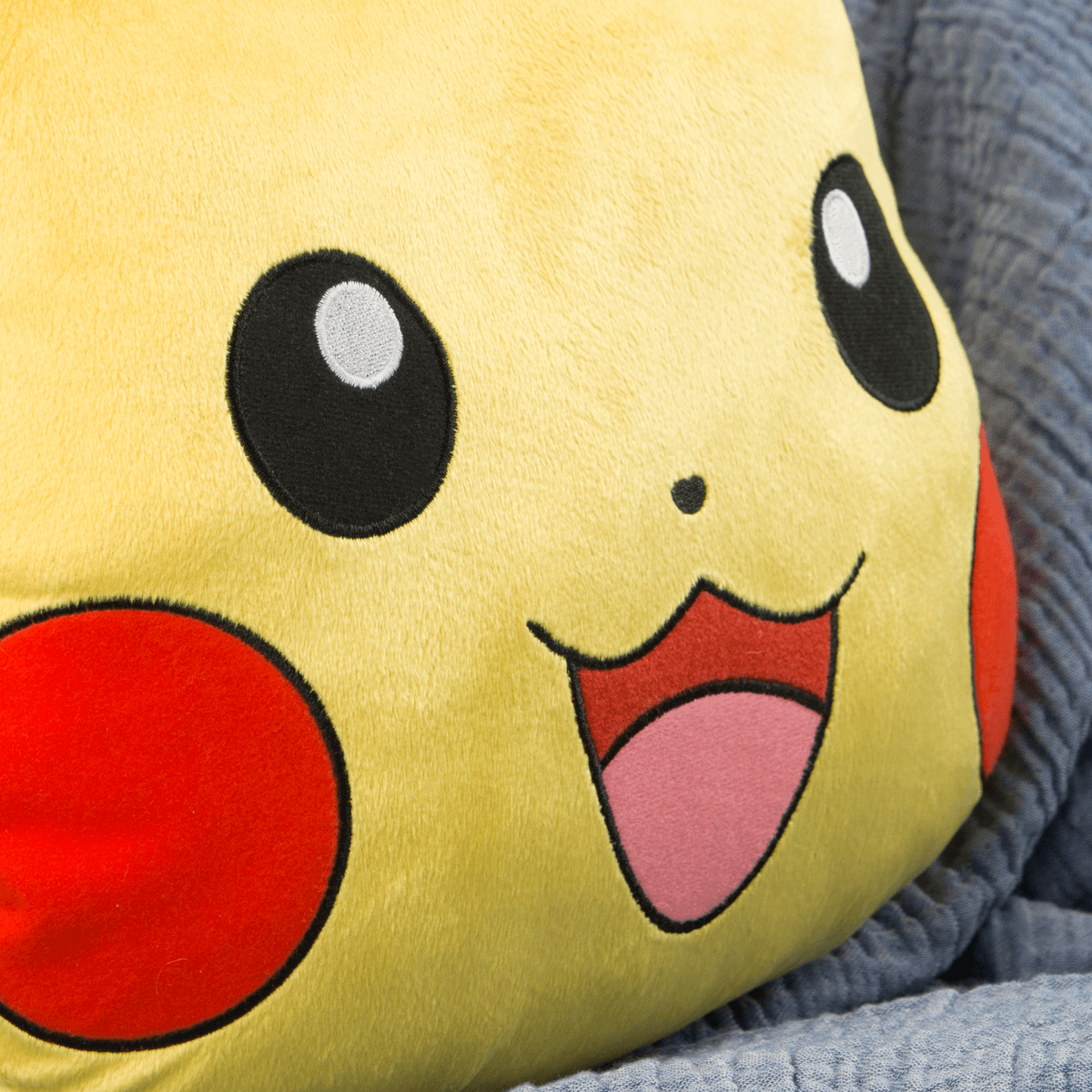 Pokemon Pillow Buddy - Pikachu - Childrens Bedding, Kids Bedding, Morning Bird Bed & Bath