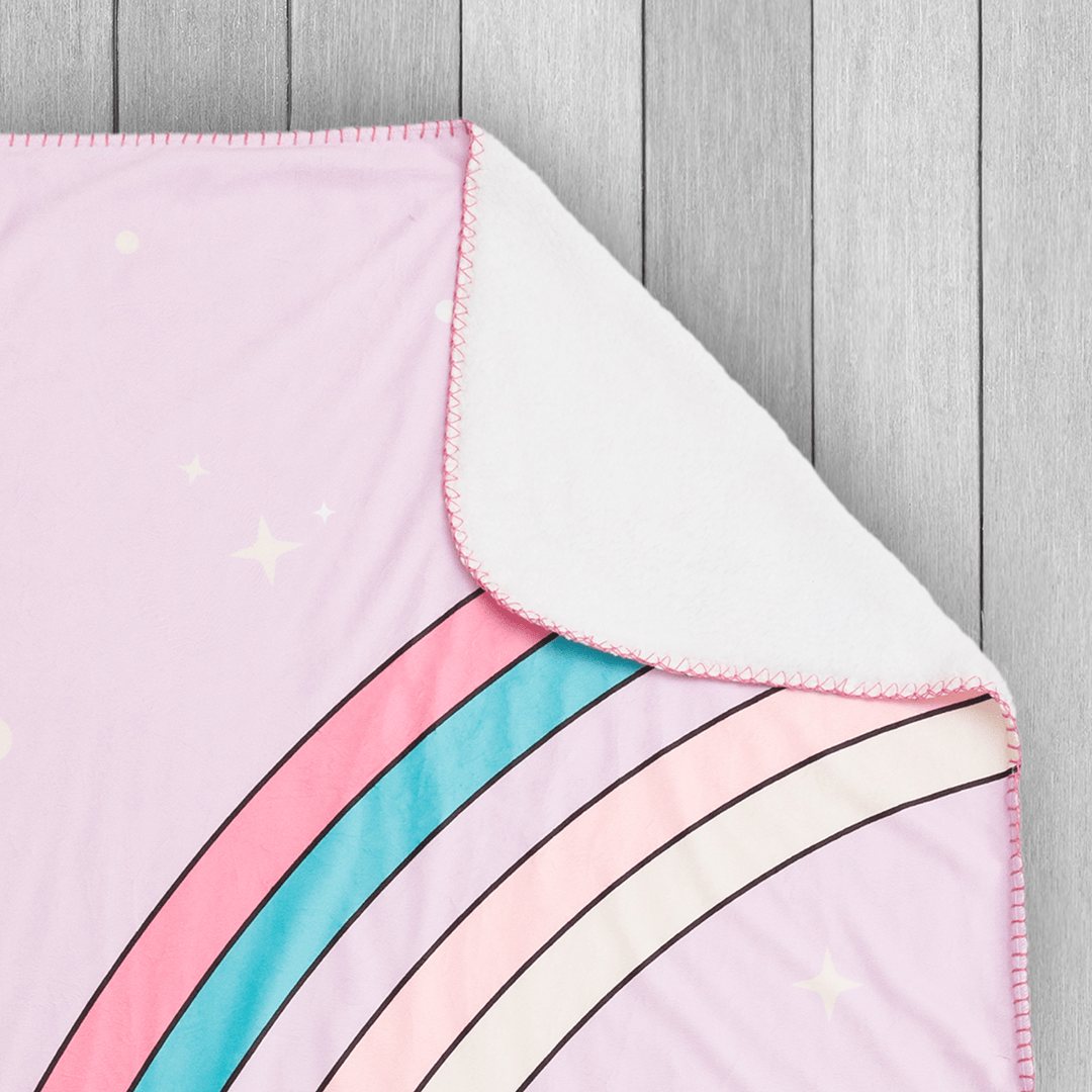 Squishmallows Sherpa Throw - Ultra Soft - Childrens Bedding, Kids Bedding, Morning Bird Bed & Bath