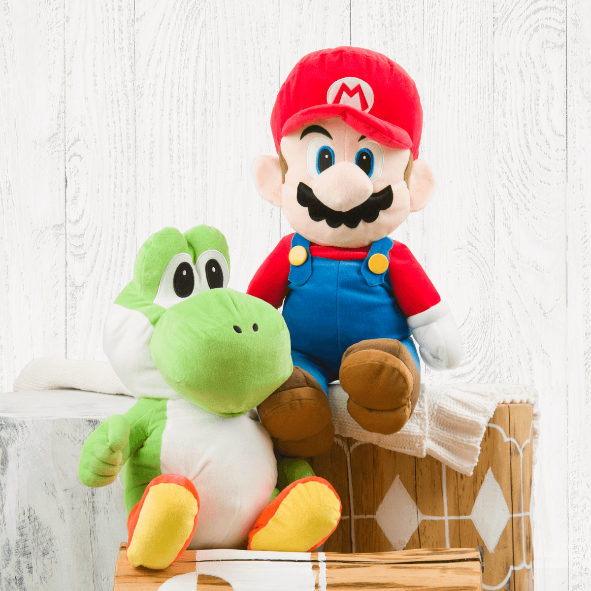 Super Mario Pillow Buddy - Mario - Childrens Bedding, Kids Bedding, Morning Bird Bed & Bath