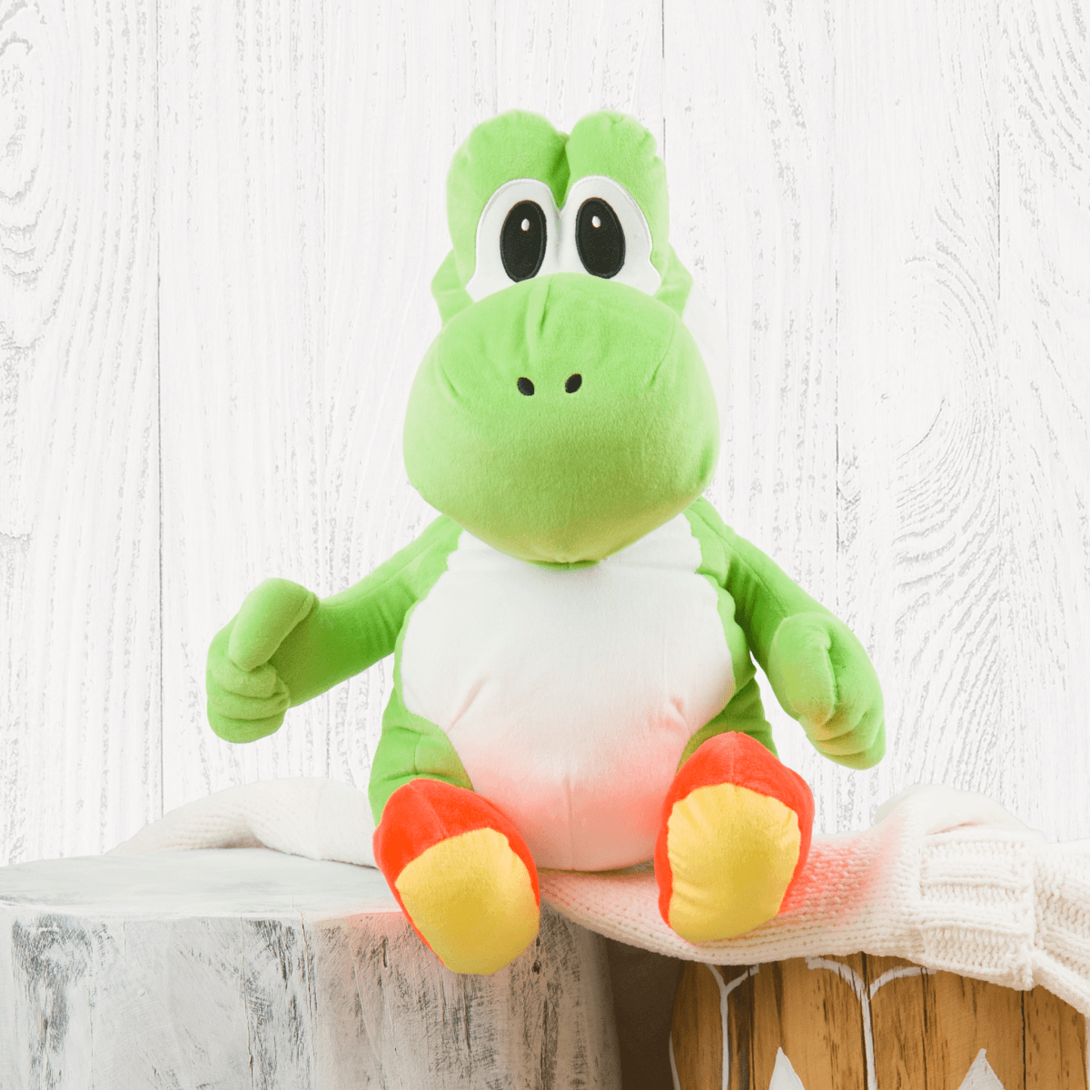 Super Mario Pillow Buddy - Yoshi - Childrens Bedding, Kids Bedding, Morning Bird Bed & Bath