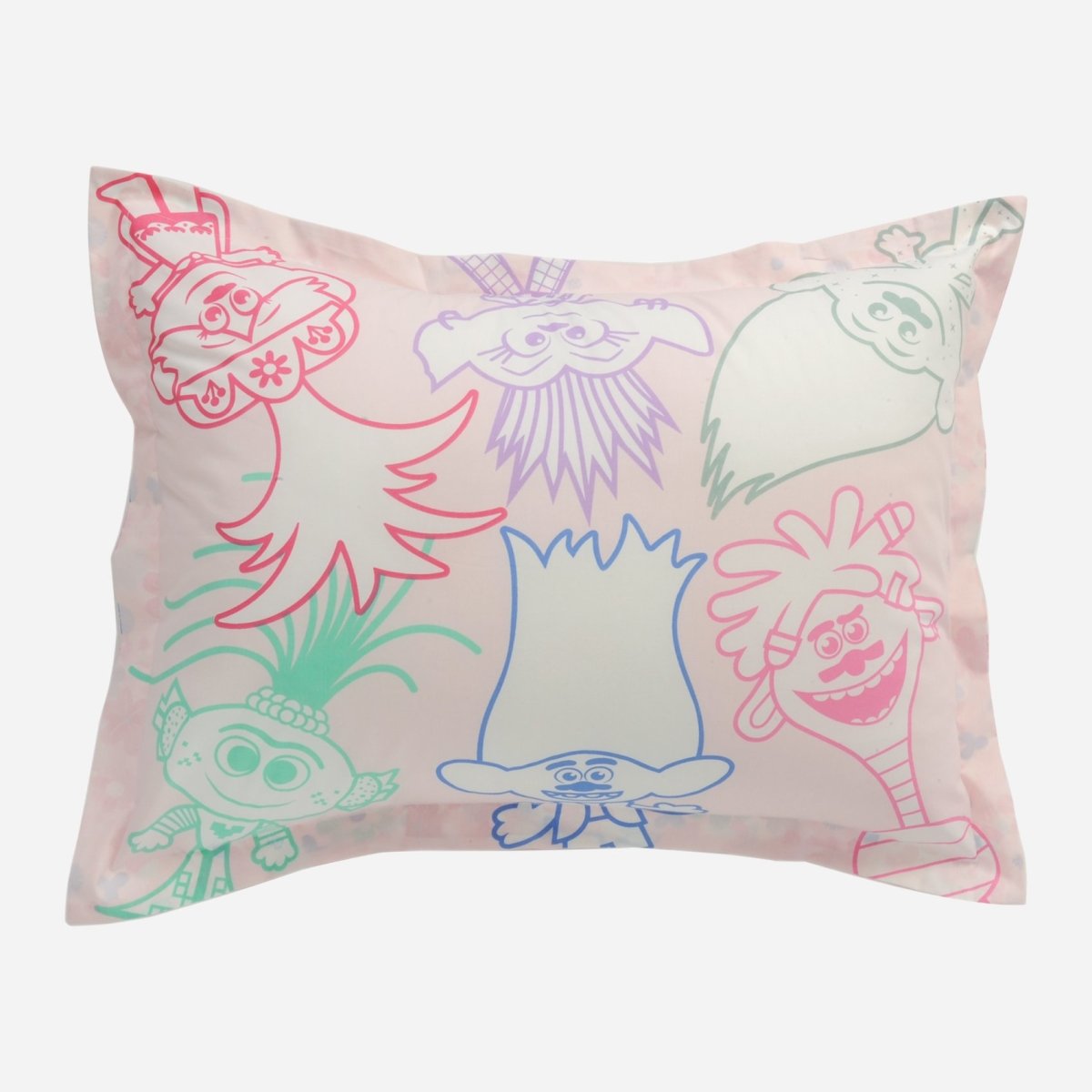 Organic Cotton Trolls™ Duvet & 2 Shams - Full/Queen - Childrens Bedding, Kids Bedding, Morning Bird Bed & Bath